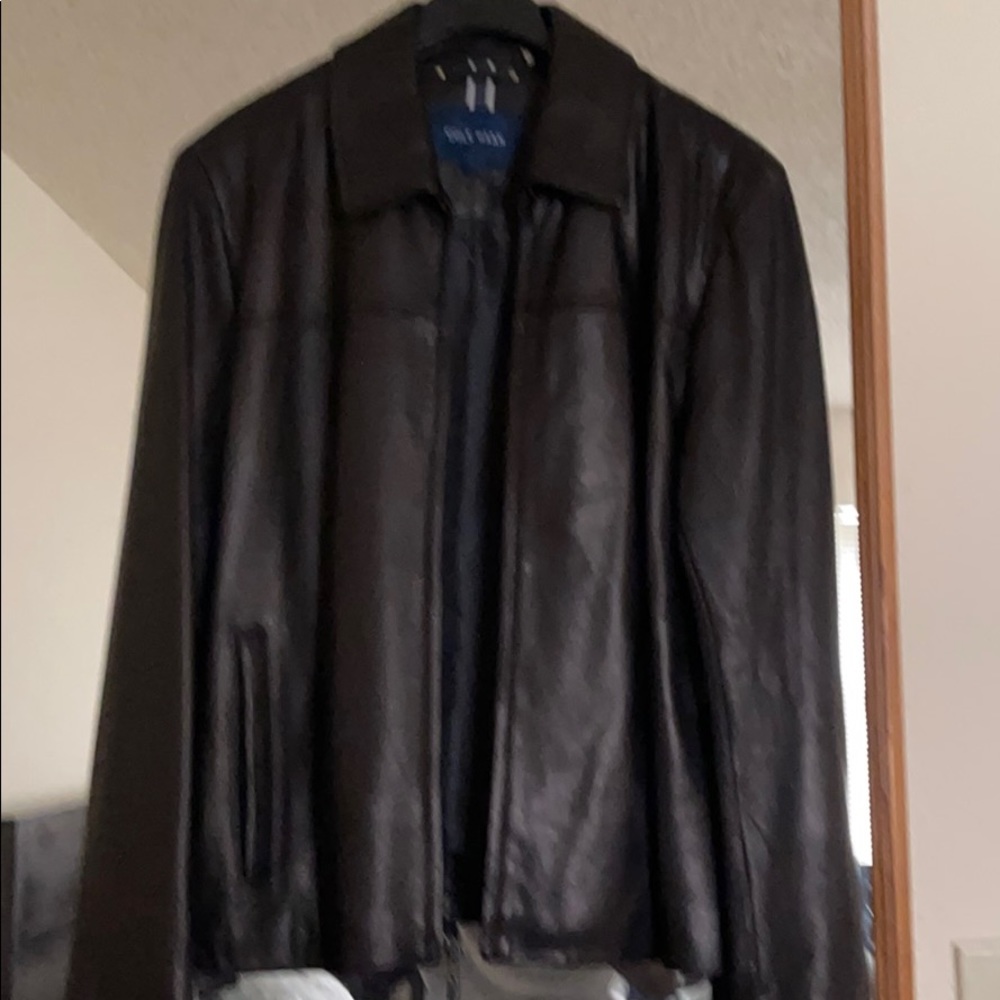 Brand New Cole Haan Leather Jacket